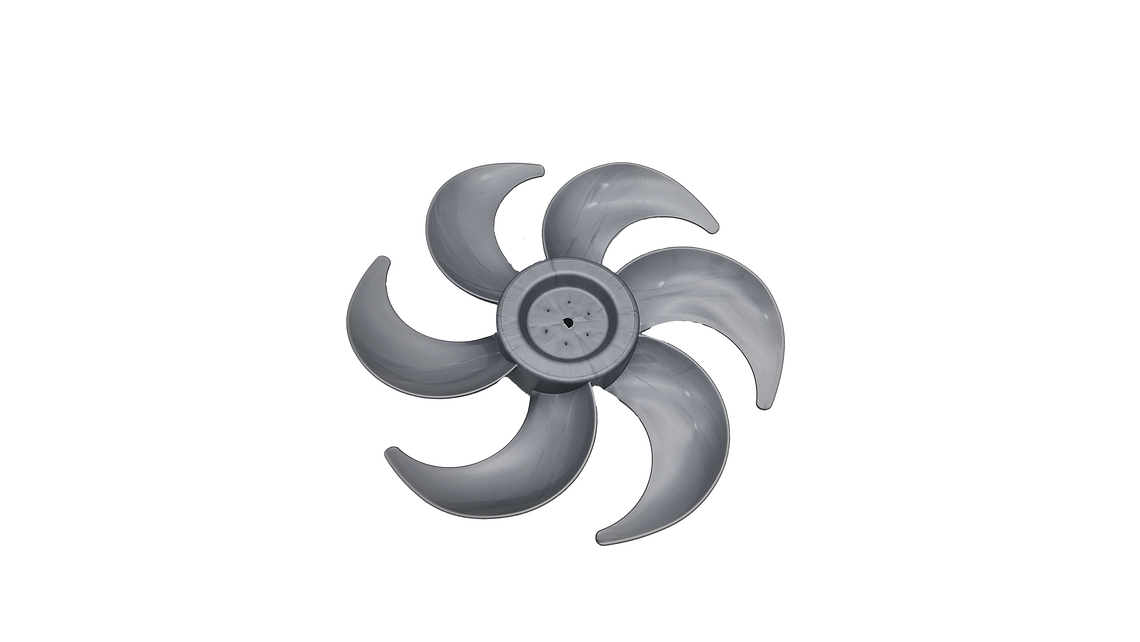 Repuesto Ventilador Samurái Turbo Compact Hélice 6 Aspas 1