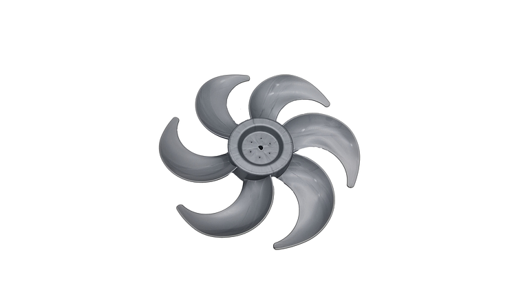 Repuesto Ventilador Samurái Turbo Compact Hélice 6 Aspas 1