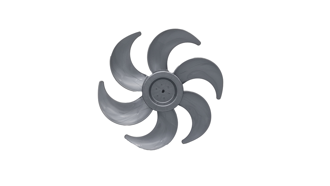 Repuesto Ventilador Samurái Turbo Compact Hélice 6 Aspas 2