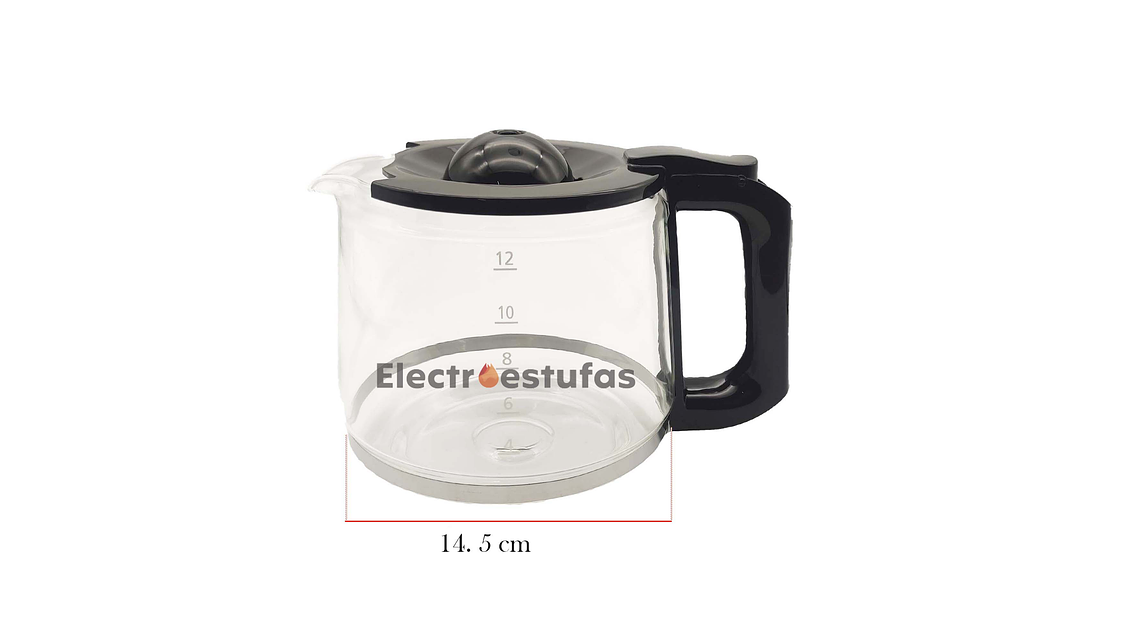 Jarra 12 Tazas Para Cafetera Home Elements  5