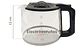 Jarra 12 Tazas Para Cafetera Home Elements  - Miniatura 7