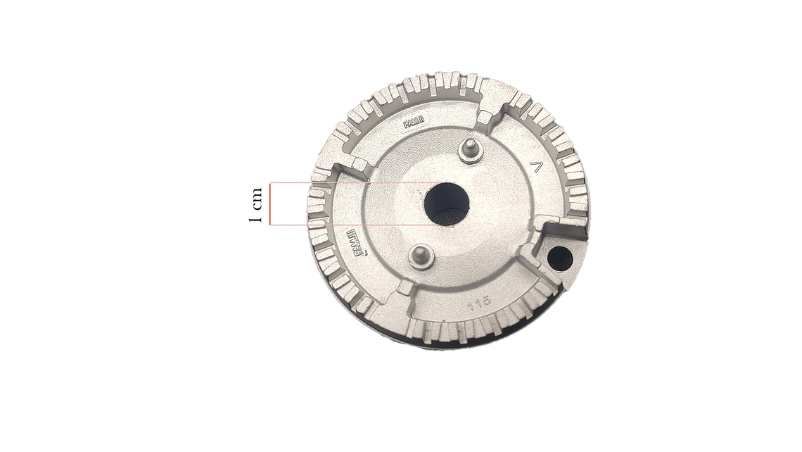 Quemador Mediano Pin Para Estufa Haceb 4