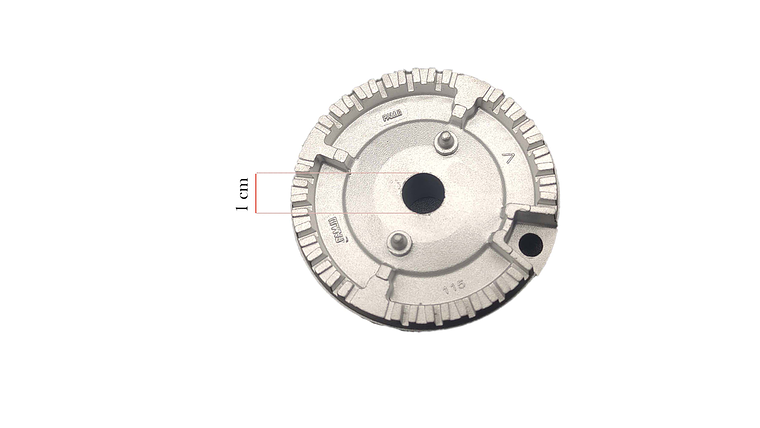 Quemador Mediano Pin Para Estufa Haceb 4
