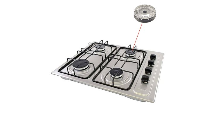 Repuesto Estufa Continental Quemador Rápido Nuevo 3