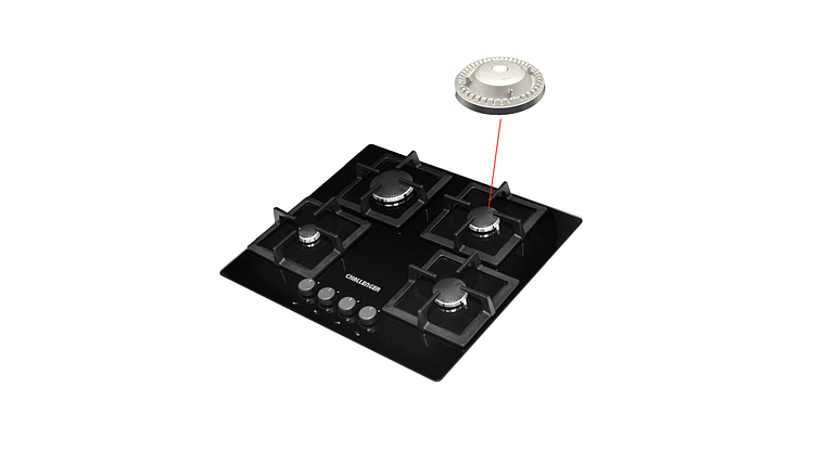 Quemador Challenger Semirapido Completo 4