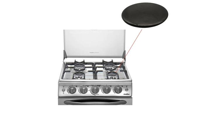 Tapa Centrales / Mabe Rapido 4