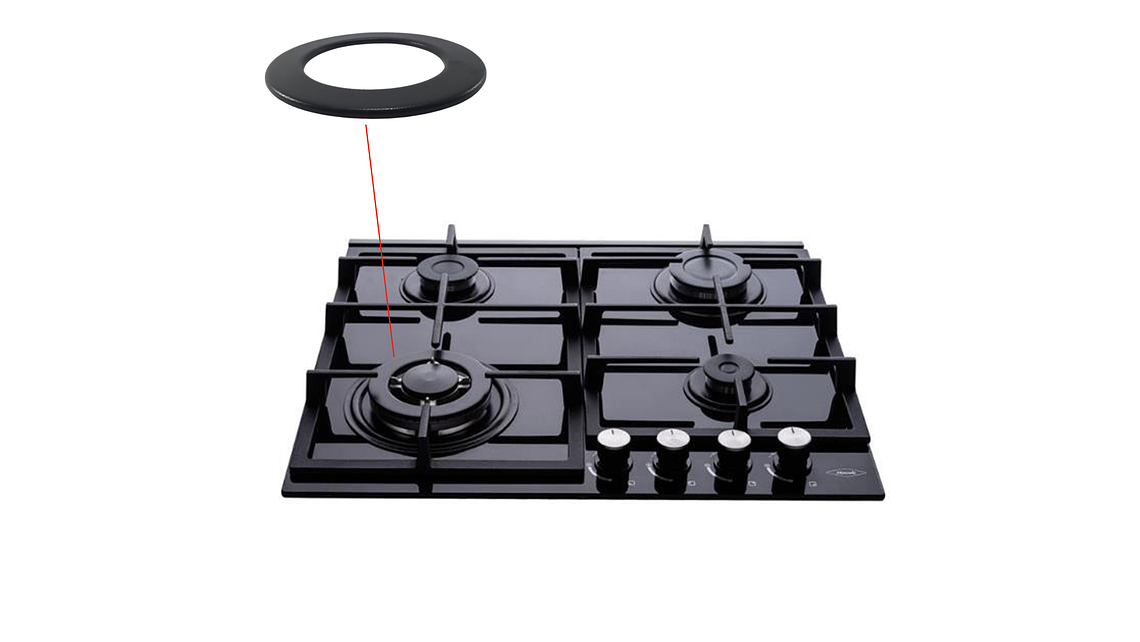 Tapa Haceb Quemador 3 Corona Grande  4