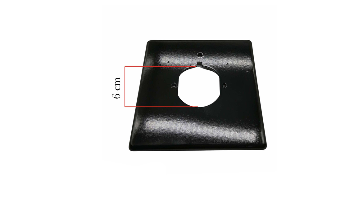 Plato Challenger Cuadrado Grande 6