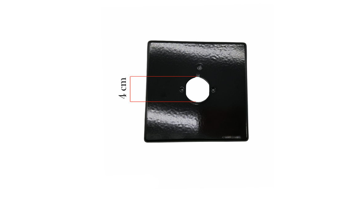 Plato Challenger Semirapido Cuadrado 6