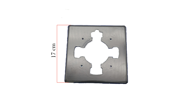 Plato Challenger Cuadrado 3 Coronas 4