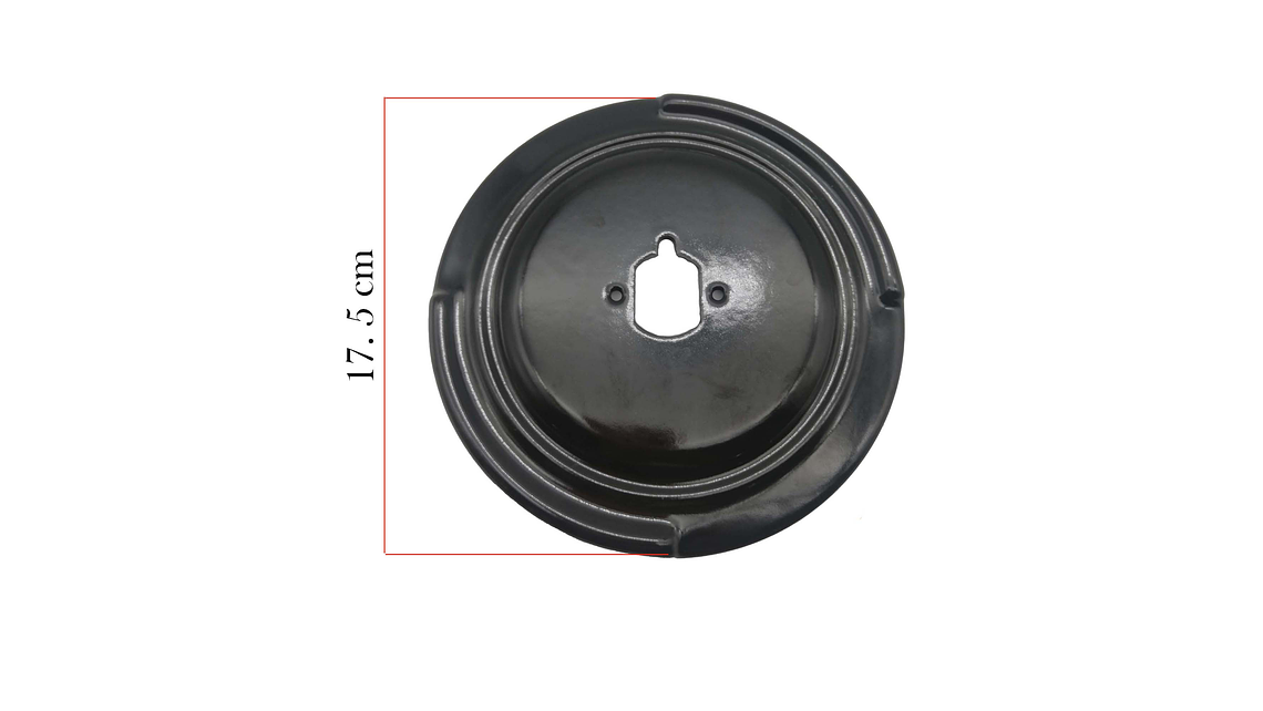 Repuesto Estufa Challenger Plato Redondo Mini 4