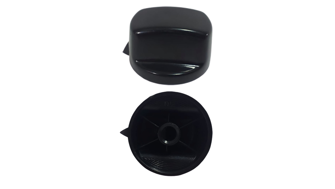 Perilla Continental Negra Cubierta 2