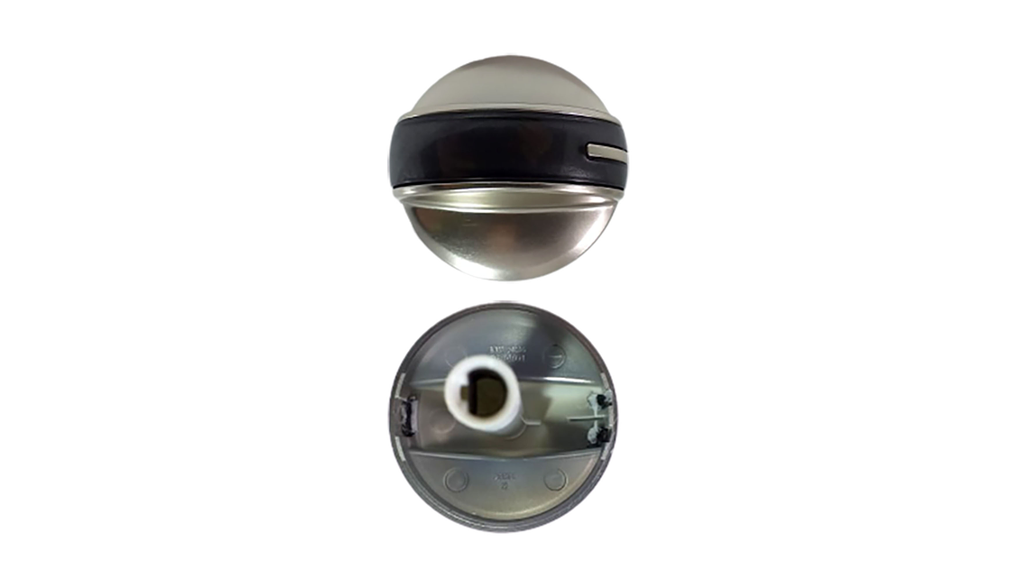 Perilla Mabe Espigo Largo Plateada 2