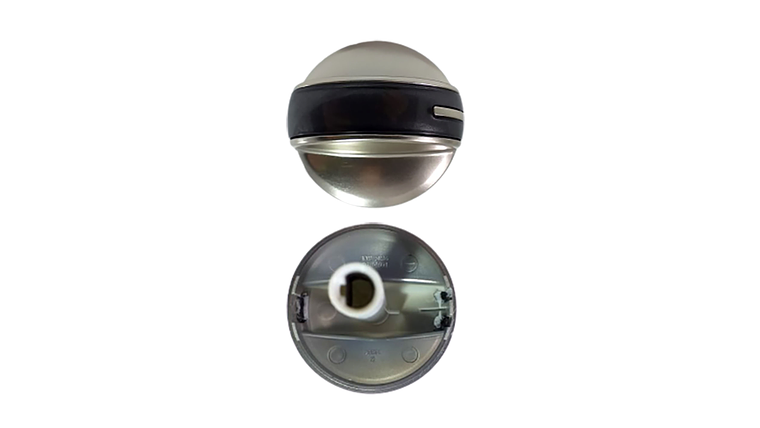 Perilla Mabe Espigo Largo Plateada 2