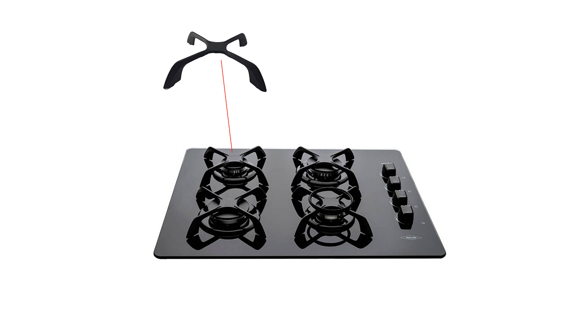 Parrilla Araña Para Estufa Haceb 4