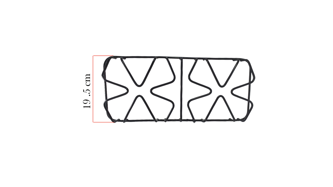 Parrilla Abba Doble Nueva 5