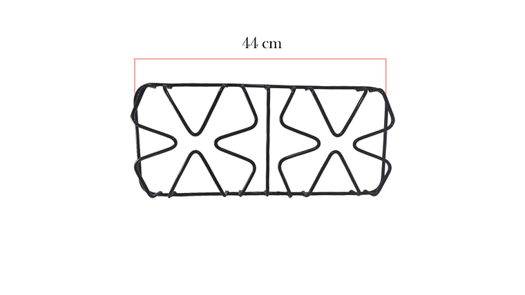 Parrilla Abba Doble Nueva 7