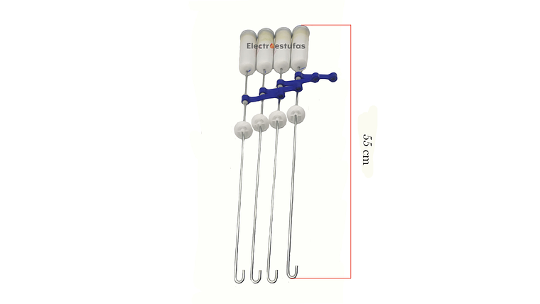 Repuesto Lavadora Haceb Whirpool Varillas De Suspensión 55 Cm Juego X4 6