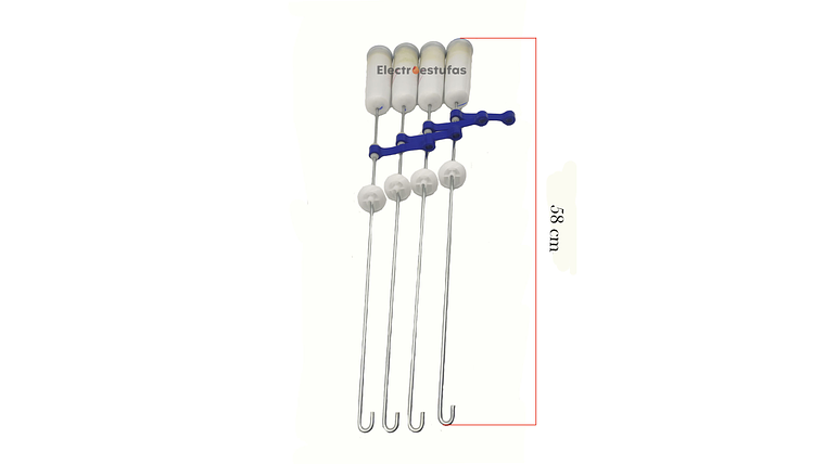 Repuesto Lavadora Haceb Varillas De Suspensión 58 Cm Juegox4 6
