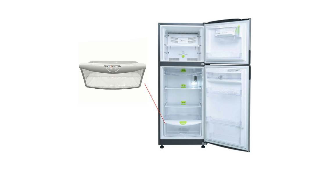 Repuesto Nevera Haceb Cajon  Vegetales Grande 4