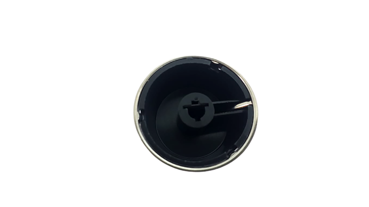 Perilla Aro Metálico Lateral Negro Para Estufa Haceb  2