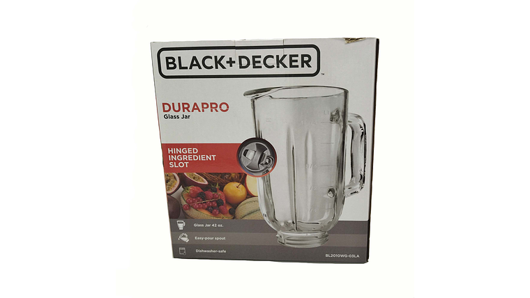 Vaso Vidrio Para Licuadora Black+Decker Turbo Pro 1