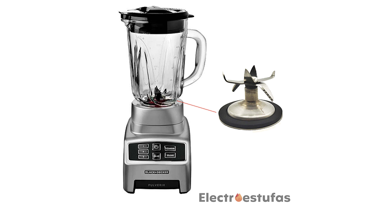 Cuchilla Pulverix Repuesto Licuadora Black+Decker 4