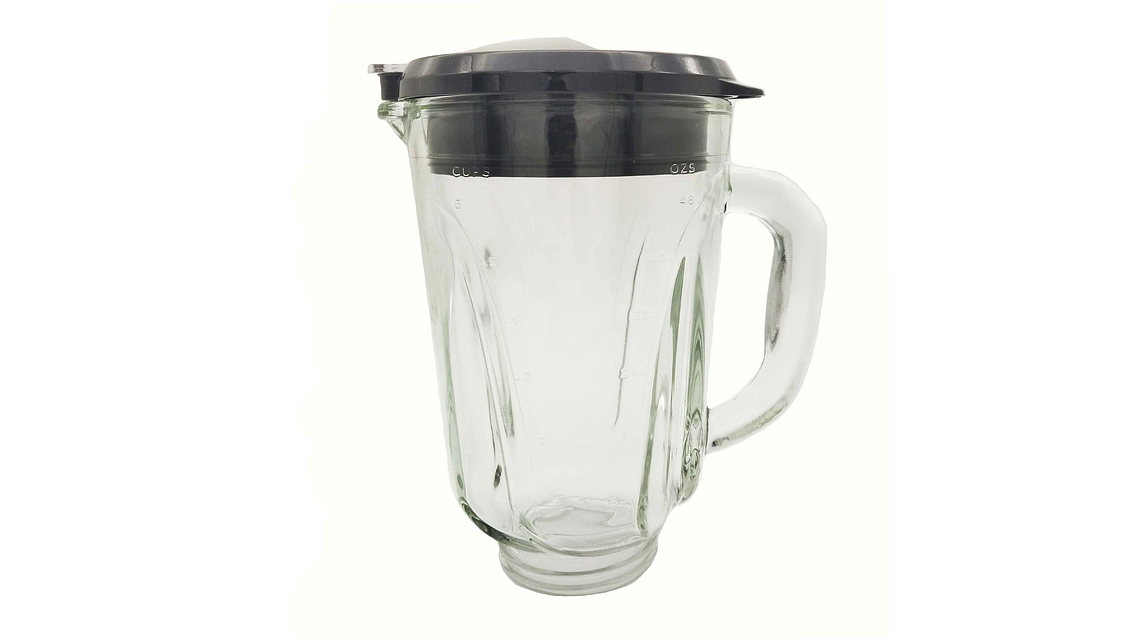 Vaso Vidrio Pulverix Repuesto Licuadora Black+Decker 1