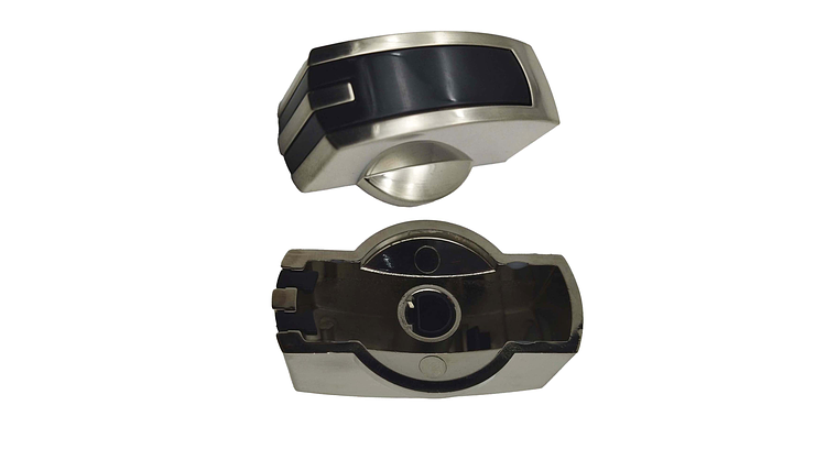 Perilla Plana Plateada Para Estufa Mabe  4