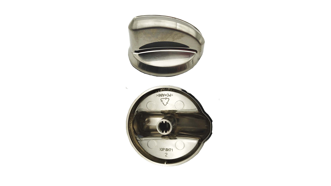 Repuesto Estufa Mabe Perilla Plateada 3