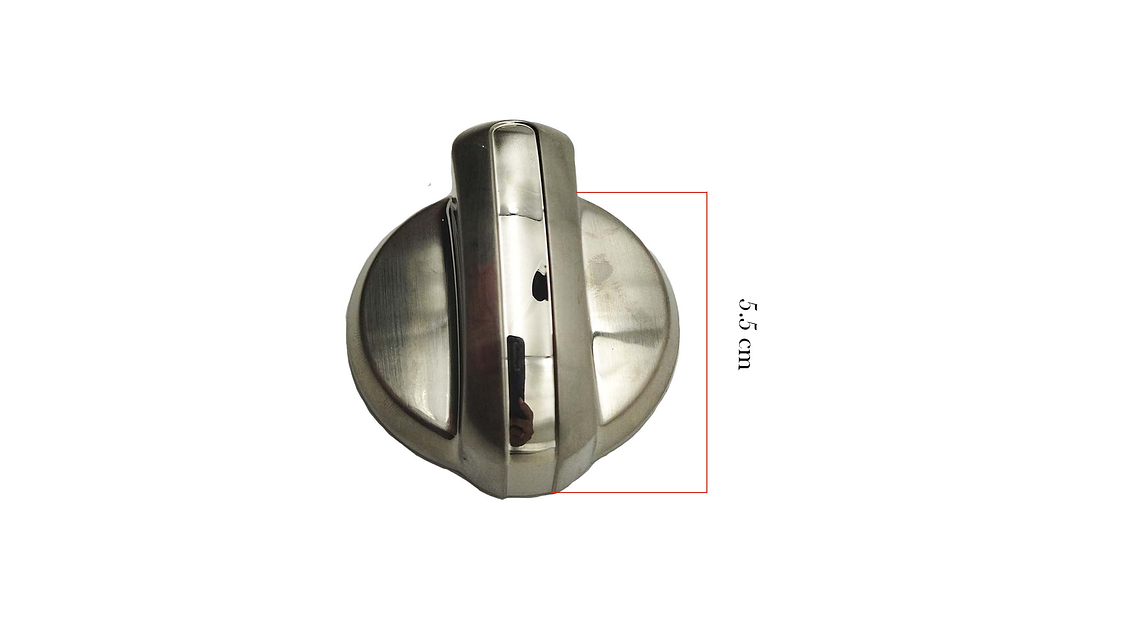 Repuesto Estufa Mabe Perilla Plateada 4