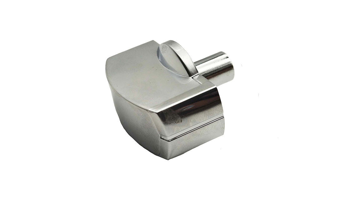 Perilla Plana Plateada Para Estufa Mabe  3