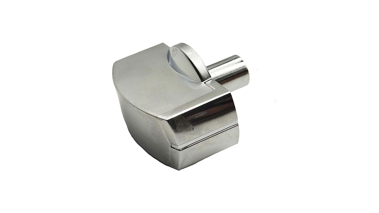 Perilla Plana Plateada Para Estufa Mabe  3