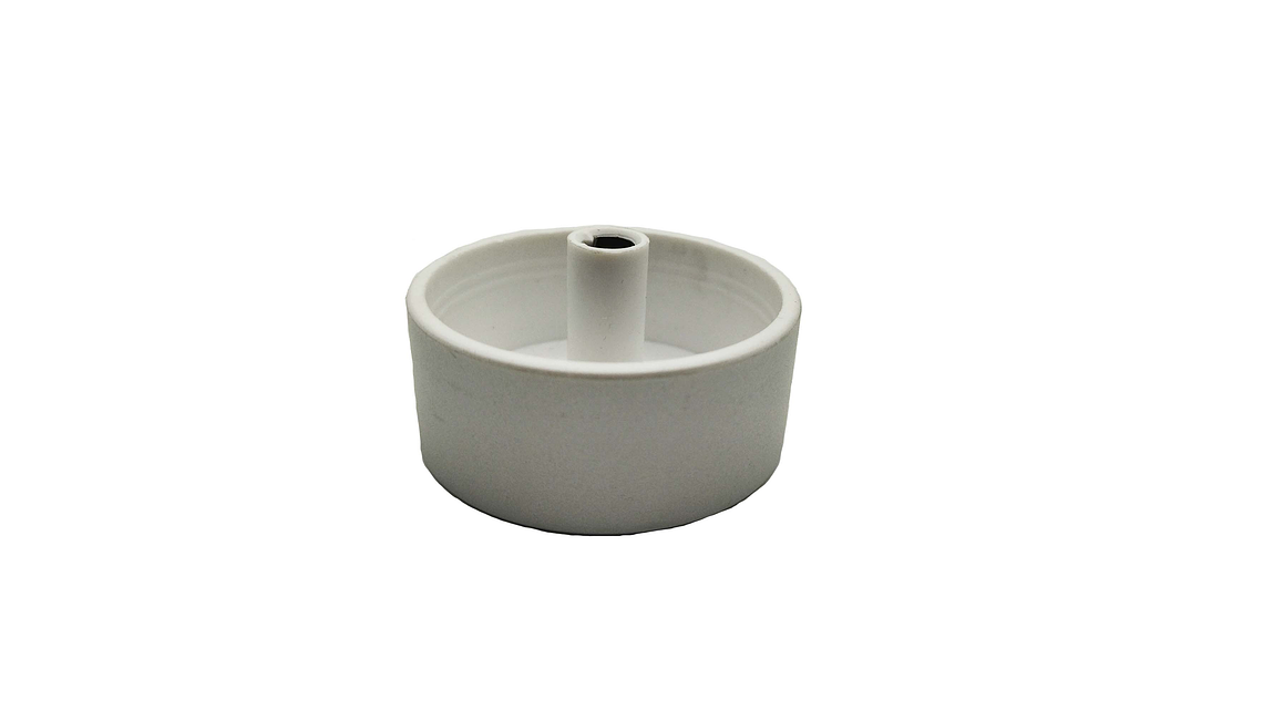 Perilla Redonda Gris/Negro Grande Para Estufa Mabe 2