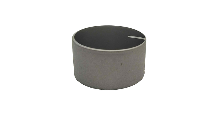 Perilla Redonda Gris/Negro Pequeña Para Estufa Mabe  1