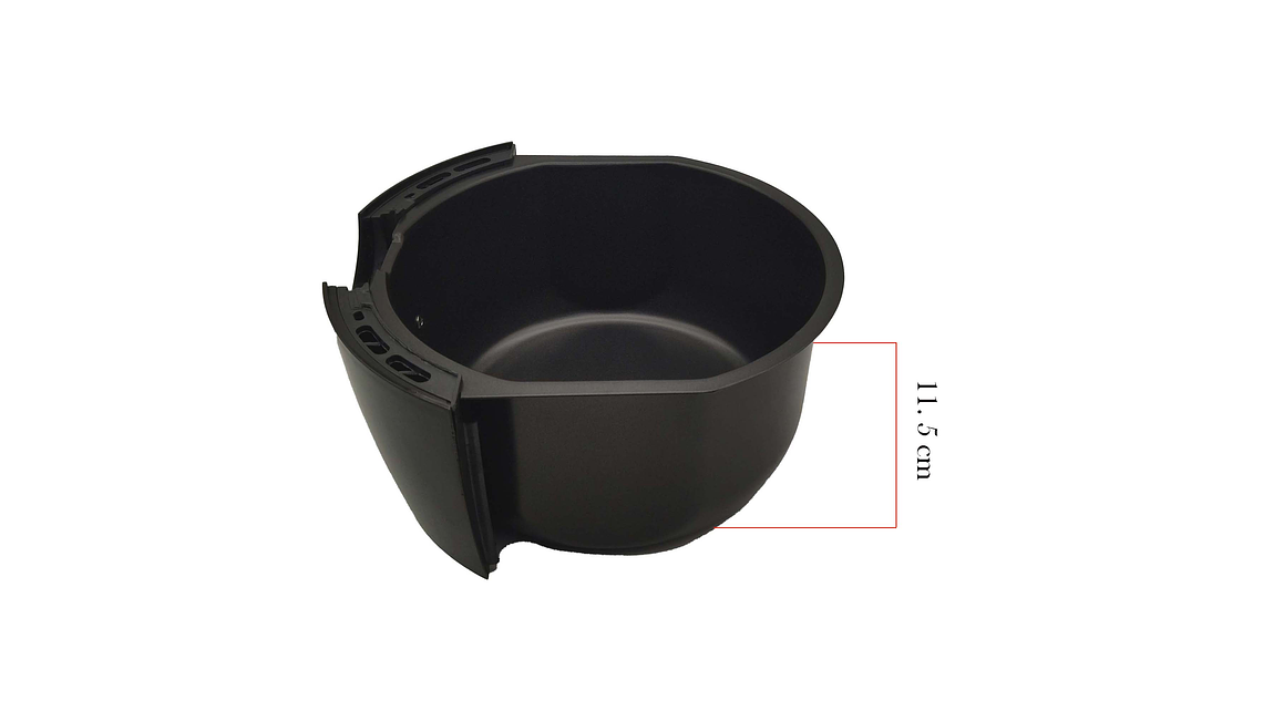 Tazon Externo Freidora Home Elements 3.2 L 6