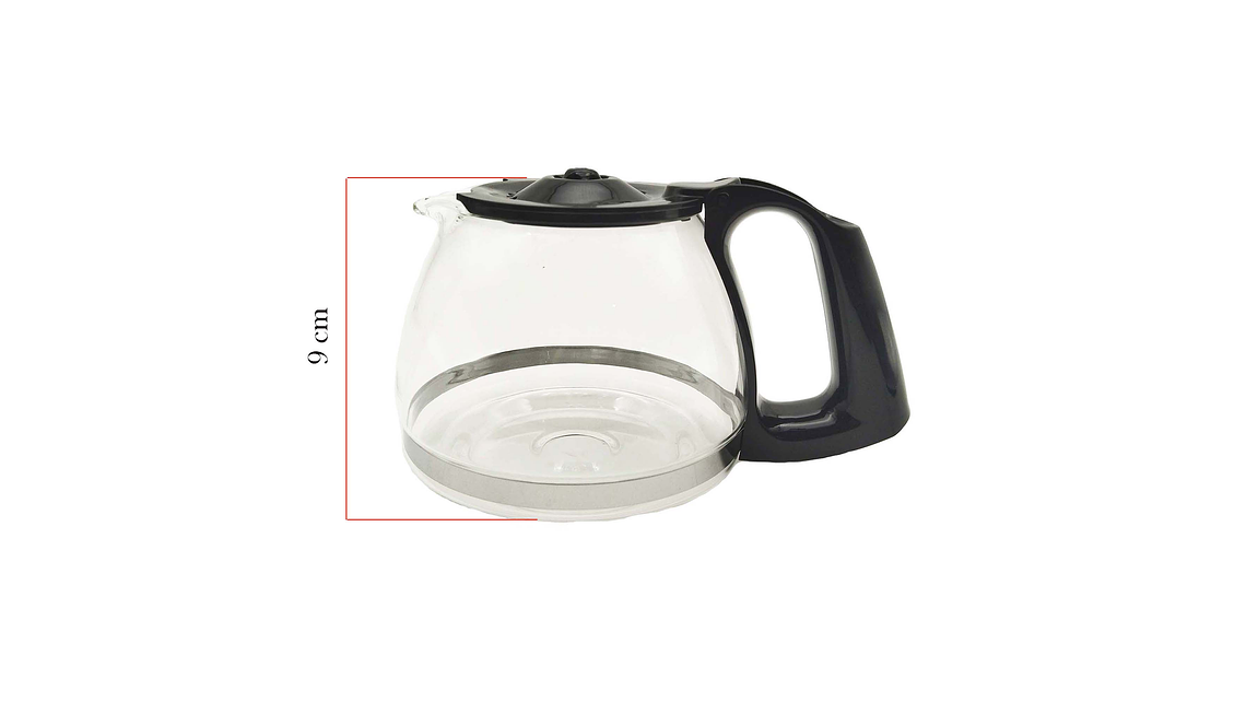 Jarra Vidrio 6 Tazas Para Cafetera Imusa Mini Break  5