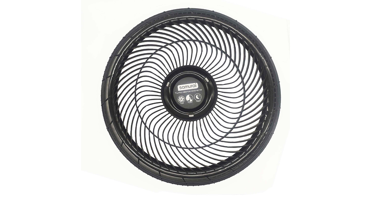 Malla o Parrilla Delantera Ventilador Samurái Turbo Extreme Negro 1