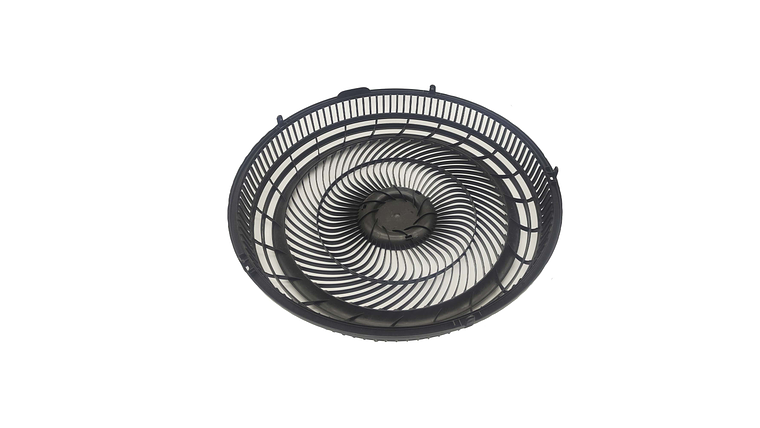 Malla o Parrilla Delantera Ventilador Samurái Turbo Extreme Negro 2