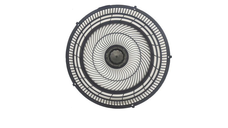 Malla o Parrilla Delantera Ventilador Samurái Turbo Extreme Negro 5