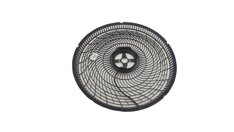 Malla o Parrilla Trasera Ventilador Samurái Turbo Extreme Negra 2