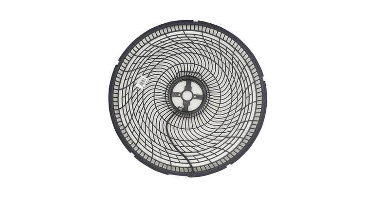 Juego Malla o Parrilla Ventilador Samurái Turbo Extreme Negro 4