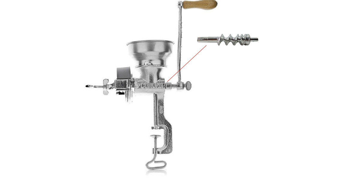 Gusano Granos Molino Corona 4