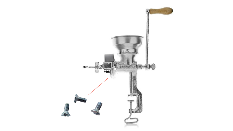 Tornillo X3 Para El Disco Fijo Para Molino Corona  4