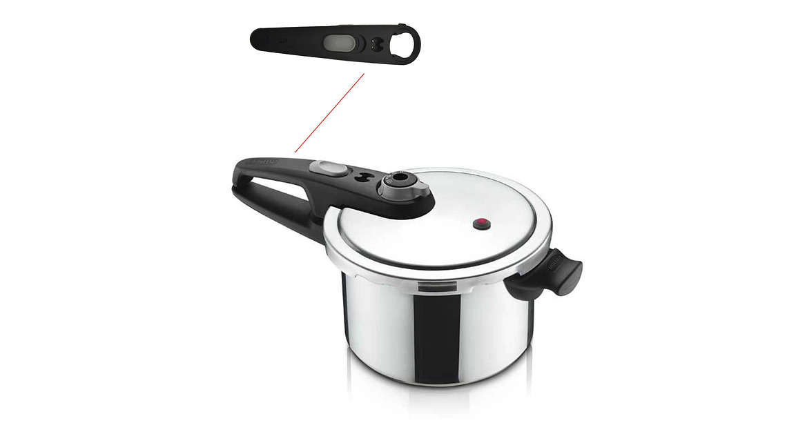 Manija Olla A Presión Imusa Secury Esencial 4.5 Litros 6