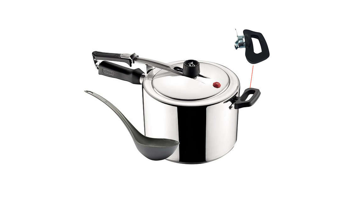 Asa Imusa Rectangular Base Metalica 4