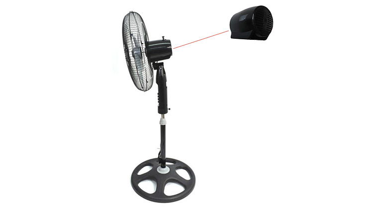 Carcaza Motor Altezza Negra 4