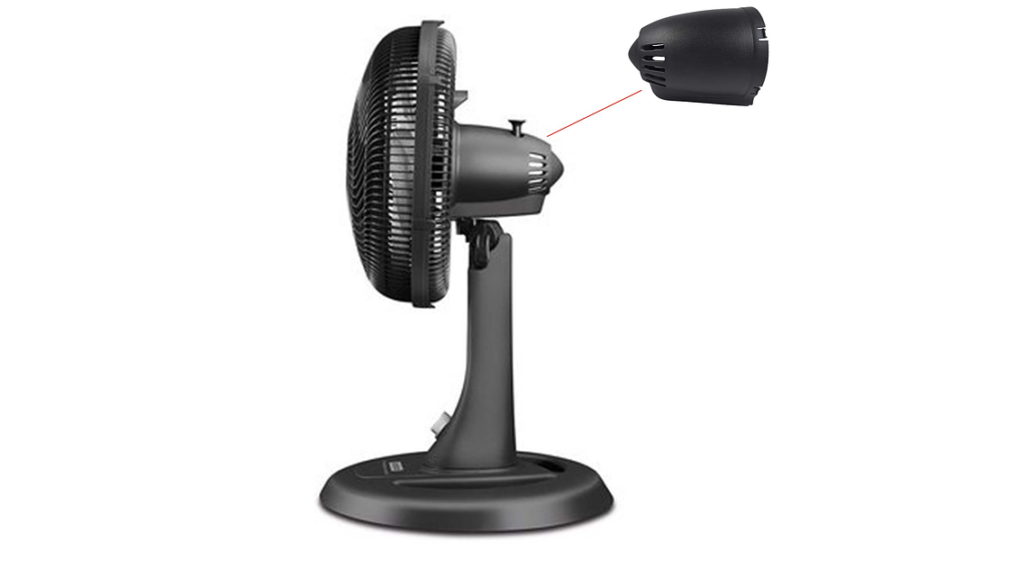 Carcaza Motor Samurai Turbo Negro 3