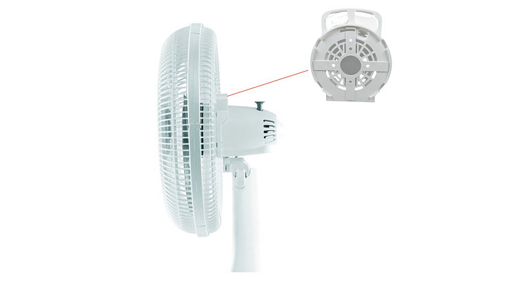 Tapa Carcaza Samurai Turbo Blanca 4