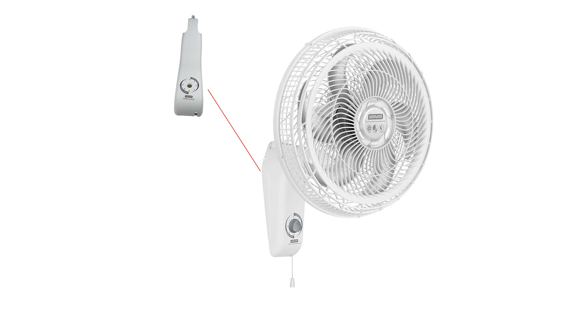 Caja Control Samurai Turbo Pared Blanca 5